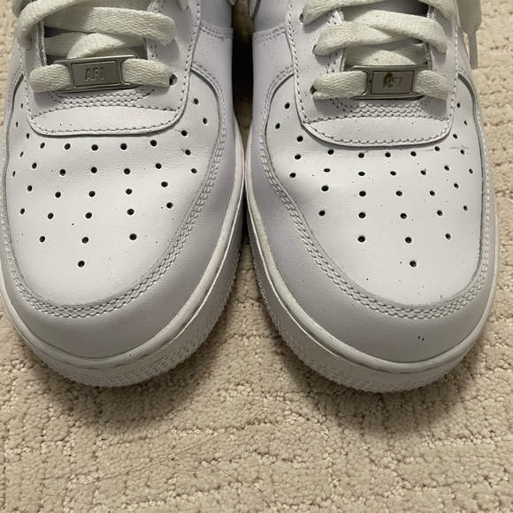Women’s Nike Air Force 1 low 07 white/white size 11.5/ men’s size 10 - Picture 5 of 11